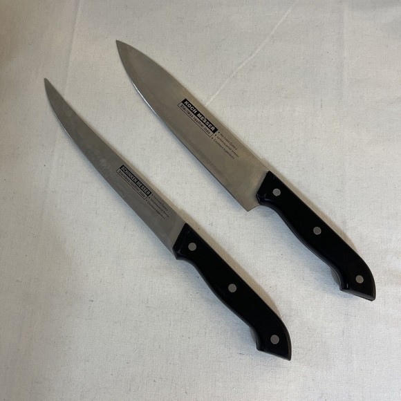 Set Of 2 Knives Koch Messer And Schinken Messer Stainless Rostfrei Inox - Picture 1 of 7